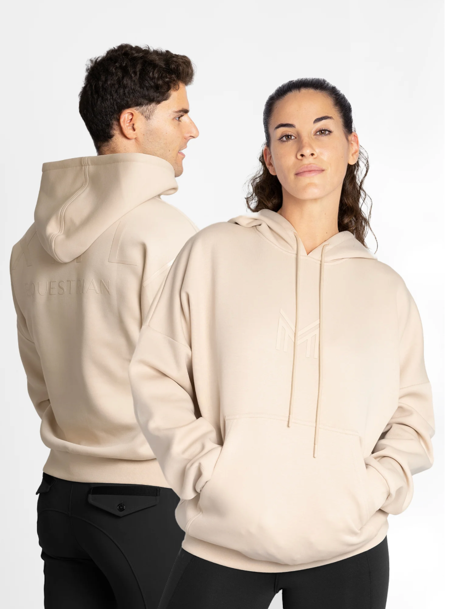 ICON OVERSIZED HOODIE BEIGE