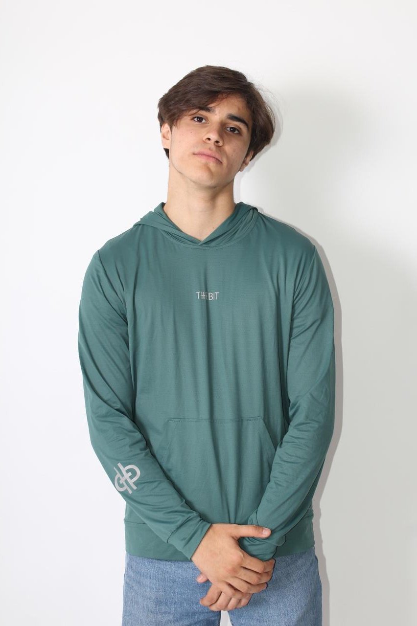 THE BIT HOODIE DEP (OliveGreen)
