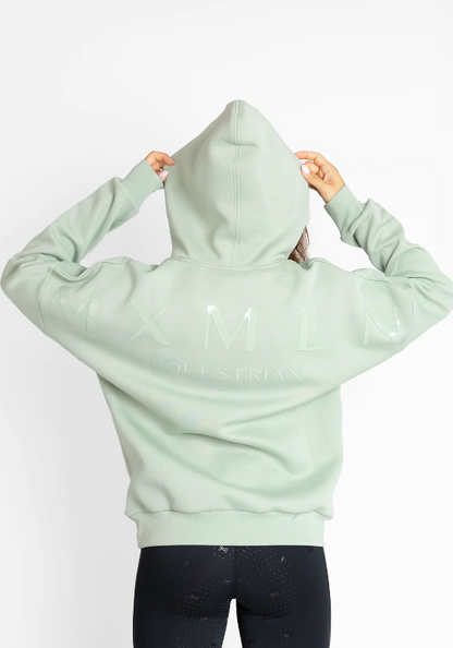 ICON OVERSIZE HOODIE SAGE GREEN