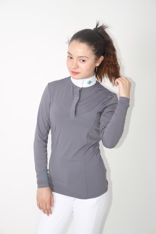 THE BIT CAMISA ML (Grey&Green)