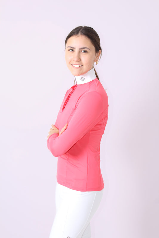 THE BIT CAMISA ML (Pink&Grey)