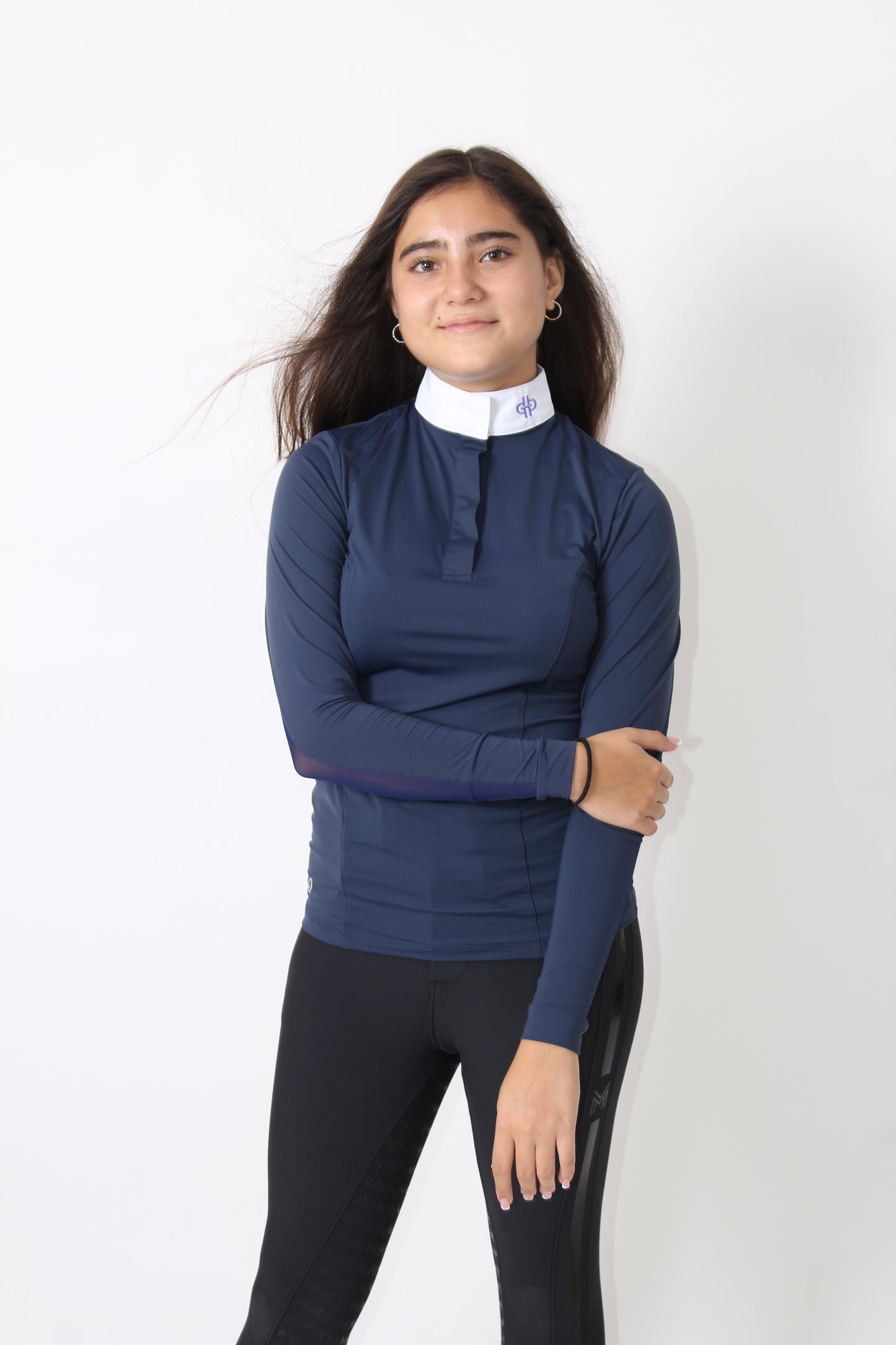 THE BIT CAMISA ML (Navy&Lav)