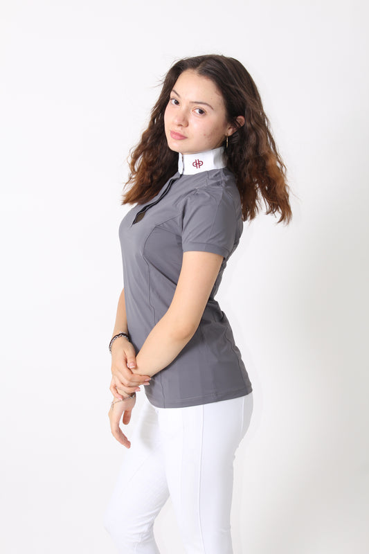 THE BIT CAMISA MC (CherryGrey)