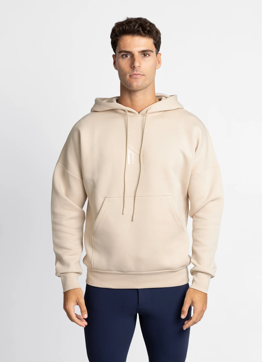 ICON OVERSIZED HOODIE BEIGE