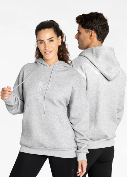 ICON OVERSIZED HOODIE GREY