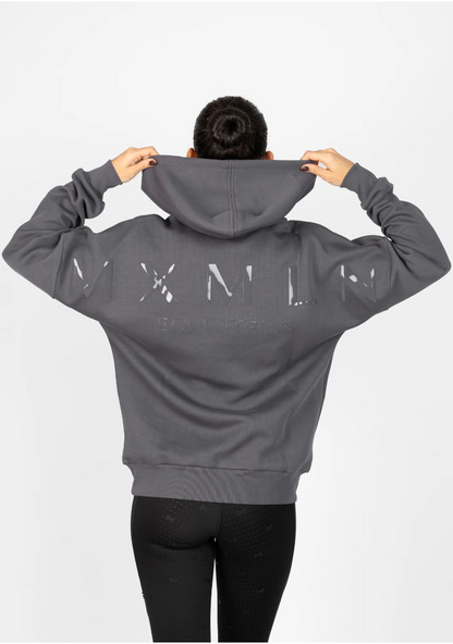 ICON OVERSIZED HOODIE GRAPHITE