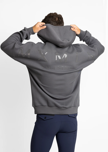ICON OVERSIZED HOODIE GRAPHITE