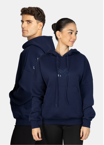 ICON OVERSIZED HOODIE NAVY