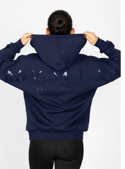 ICON OVERSIZED HOODIE NAVY