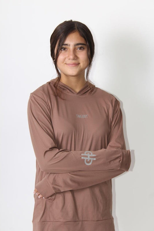 THE BIT HOODIE DEP (Brown)