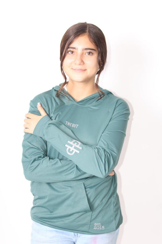 THE BIT HOODIE DEP (OliveGreen)